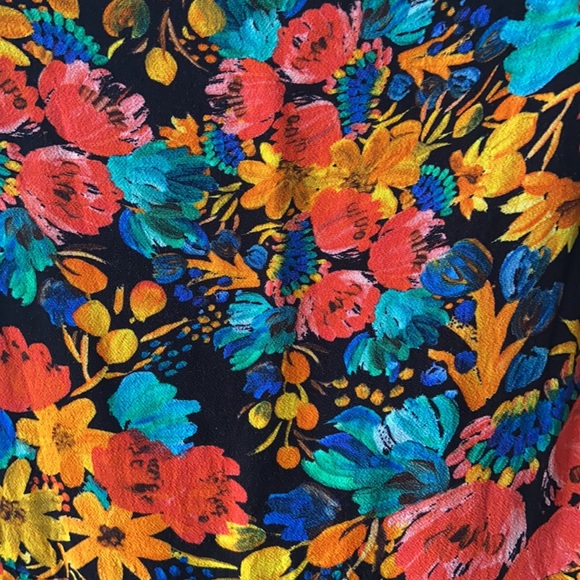 Lovers and Friends x Revolve Claudia Mini Dress in Dark Bouquet Floral - Picture 9 of 16